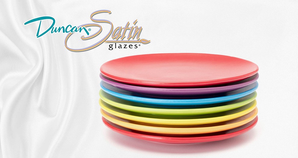 Duncan Satin Glazes for Ceramics, Pottery & Bisque Cromartie